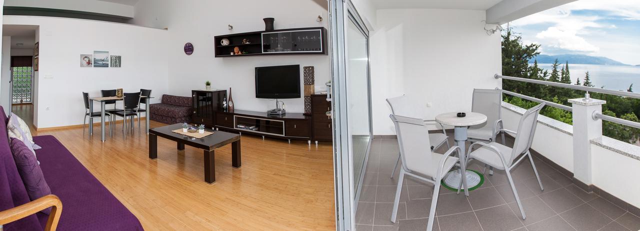 Apartments Vista Novi Vinodolski Bagian luar foto